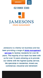 Mobile Screenshot of jamesons.com.au
