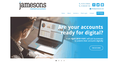 Desktop Screenshot of jamesons.net